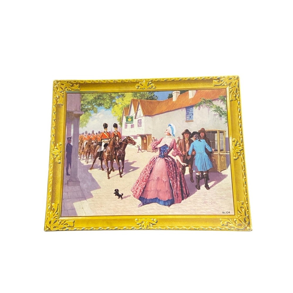 Vintage Waddington's A Pic-Nic No 104 470+ Piece Jigsaw Puzzle Complete